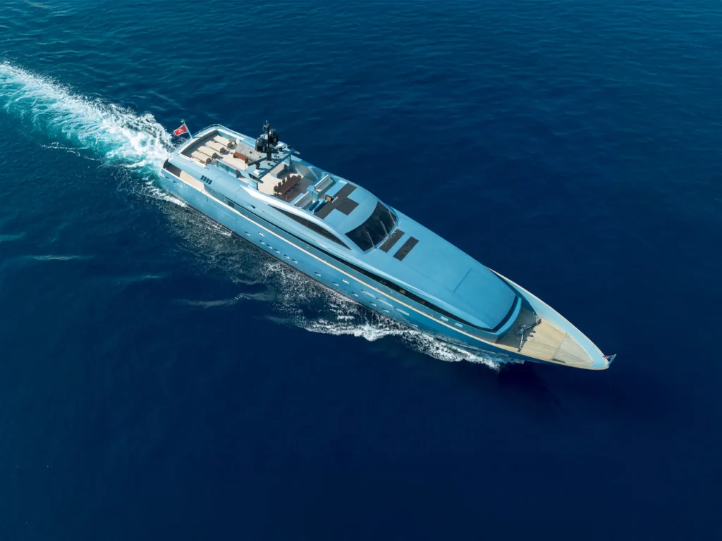 Φωτογράφιση Yacht drone