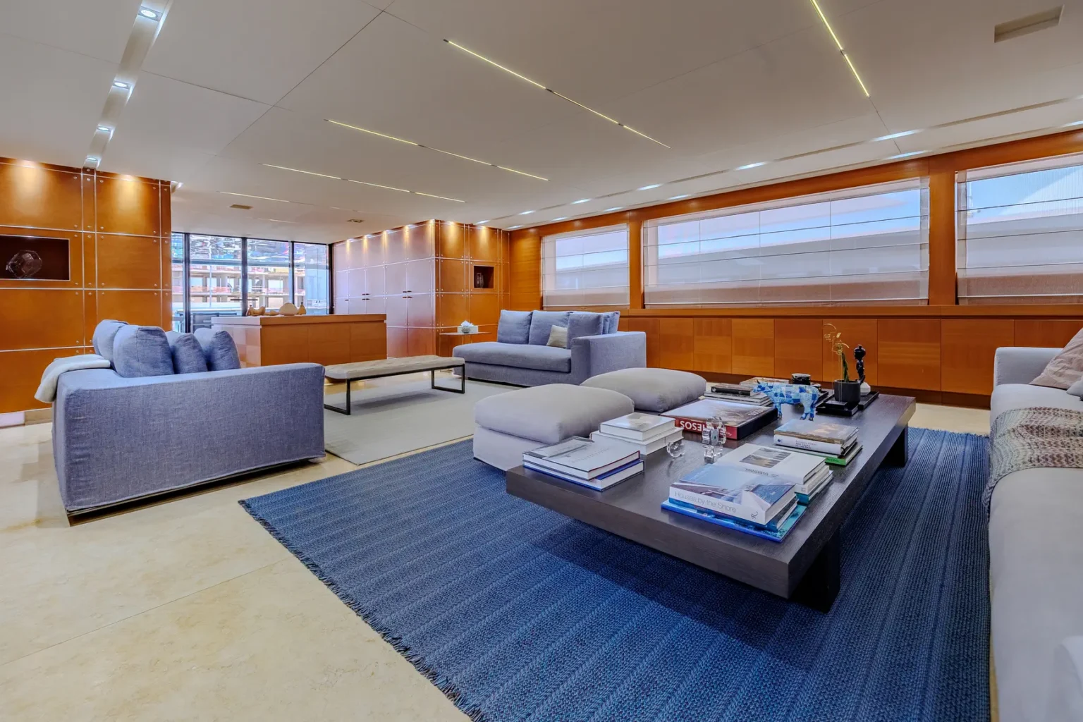 Φωτογράφιση Yacht σαλονι