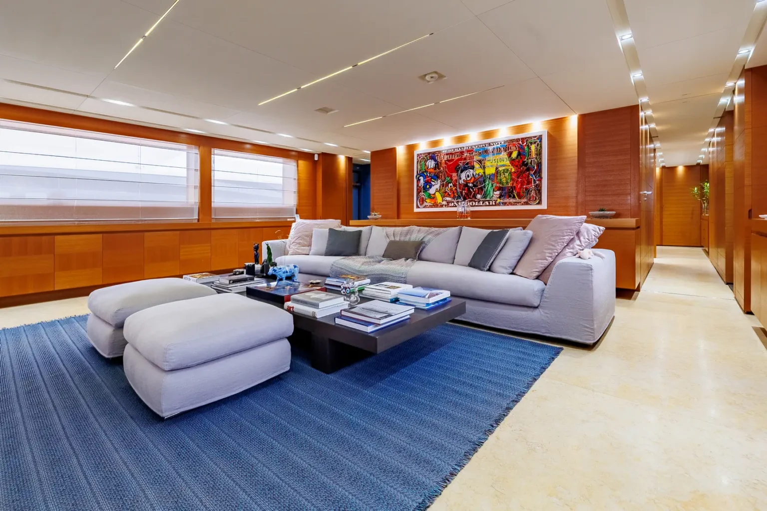 Φωτογράφιση Yacht καναπες